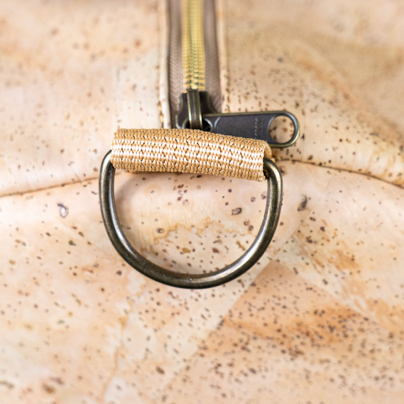 Cork Duffle Bag – Natural & Brown | Lightweight, Vegan & Travel-Ready BAGP-335