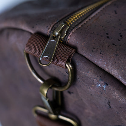 Cork Duffle Bag – Natural & Brown | Lightweight, Vegan & Travel-Ready BAGP-335