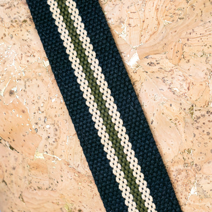 Cork Tote Bag with Striped Handles – Spacious, Stylish & Lightweight BAGP-338