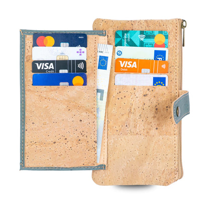 Cork Wallet with Card Slots & Coin Pocket BAG-2352