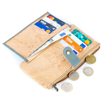 Cork Wallet with Card Slots & Coin Pocket BAG-2352