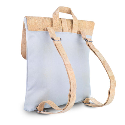 Cork and Canvas Fusion Laptop Commuter Backpack for Laptops Up to 15 Inches BAG-2287-B-2