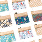 Double Zipper Cork Coin Purse – Floral Print BAG-2375
