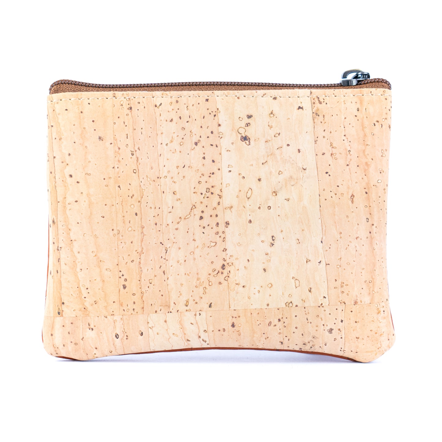 Compact Cork Coin Purse with Snap Pocket with Key Ring BAG-2355
