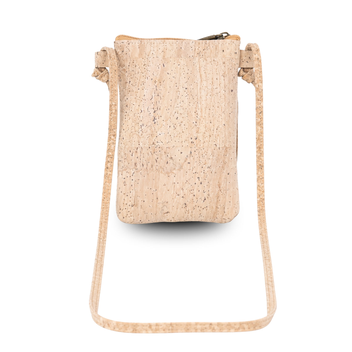 Natural Cork Phone Crossbody Bag with Front Pocket BAGP-309A