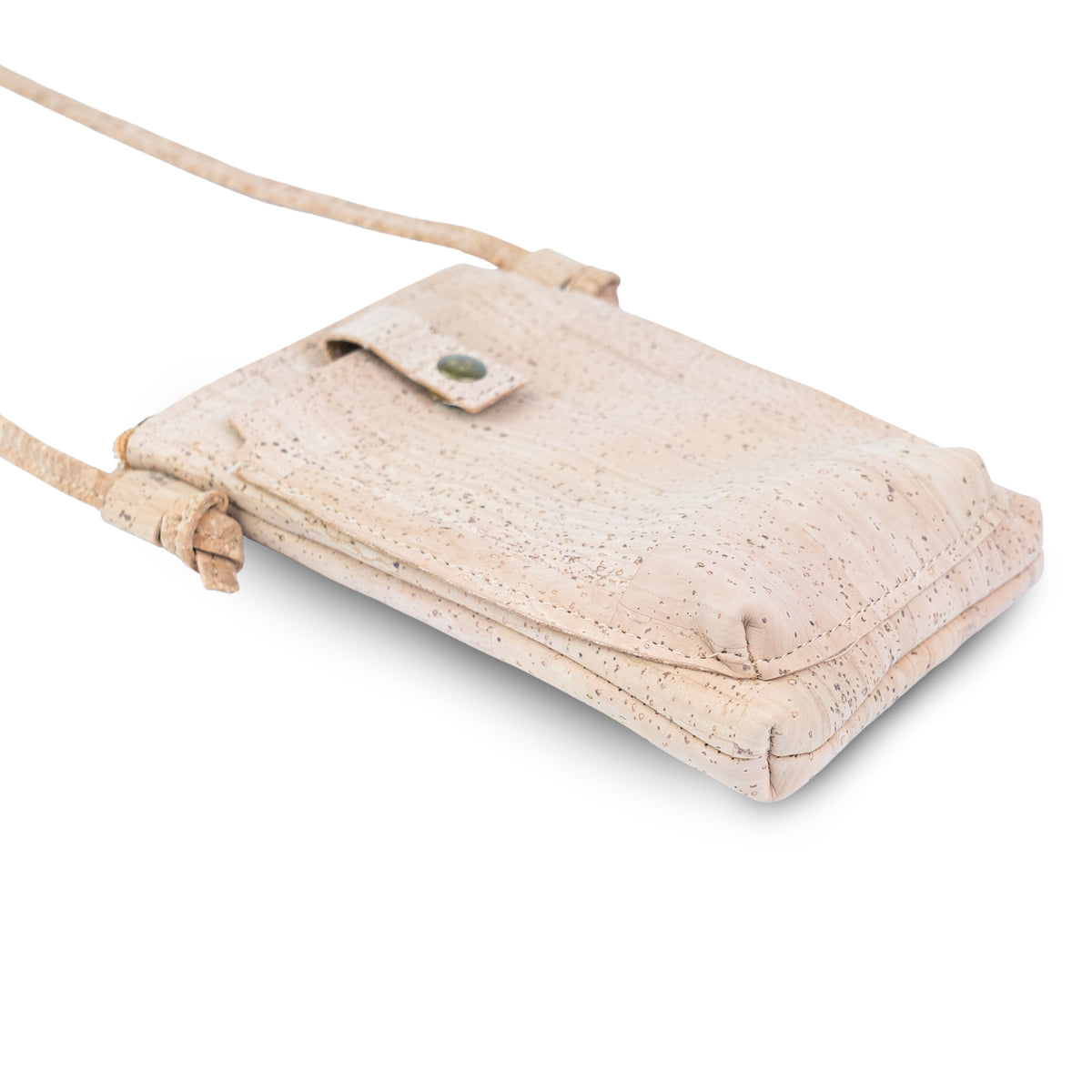 Natural Cork Phone Crossbody Bag with Front Pocket BAGP-309A
