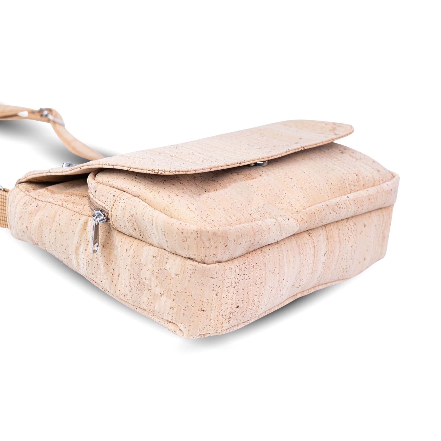 Cork Crossbody Bag - Vegan Messenger Bag BAGP-347
