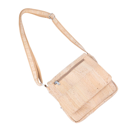 Cork Crossbody Bag - Vegan Messenger Bag BAGP-347