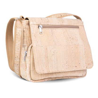 Cork Crossbody Bag - Vegan Messenger Bag BAGP-347