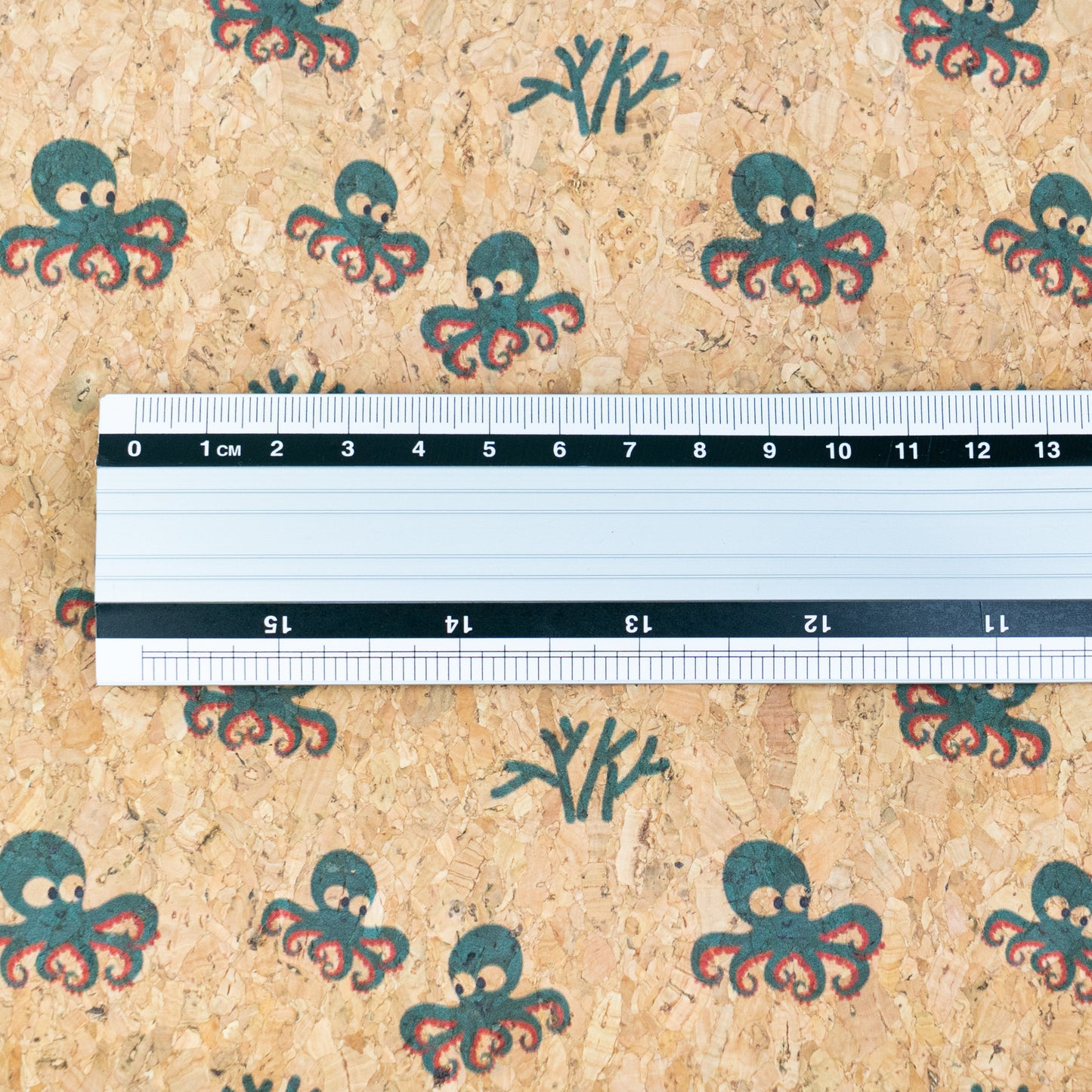 Summer Collection - Cute Octopus Cork Fabric COF-27