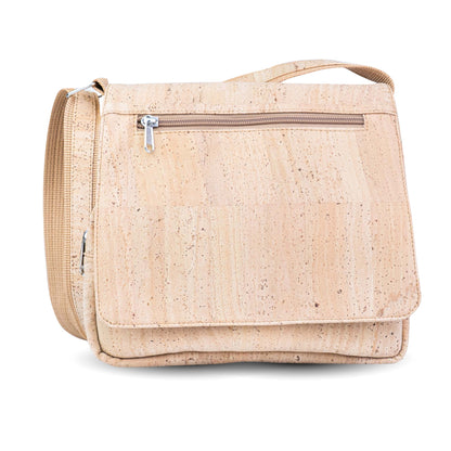 Cork Crossbody Bag - Vegan Messenger Bag BAGP-347