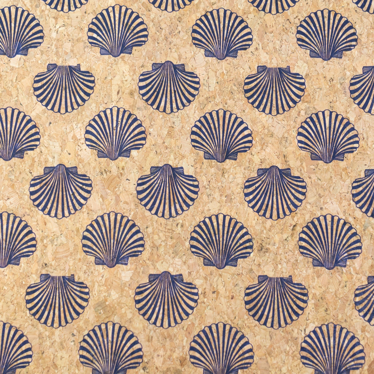Summer Collection - Seashell Cork Fabric COF-28