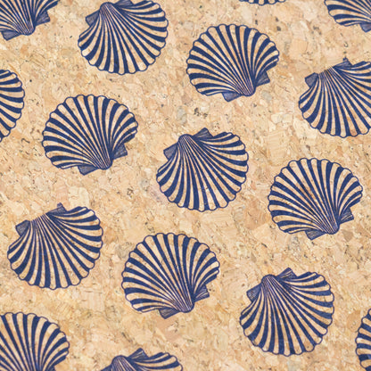 Summer Collection - Seashell Cork Fabric COF-28