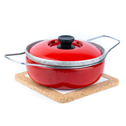 NEW STYLE Ceramic Tile Coaster on Cork Base L-1122