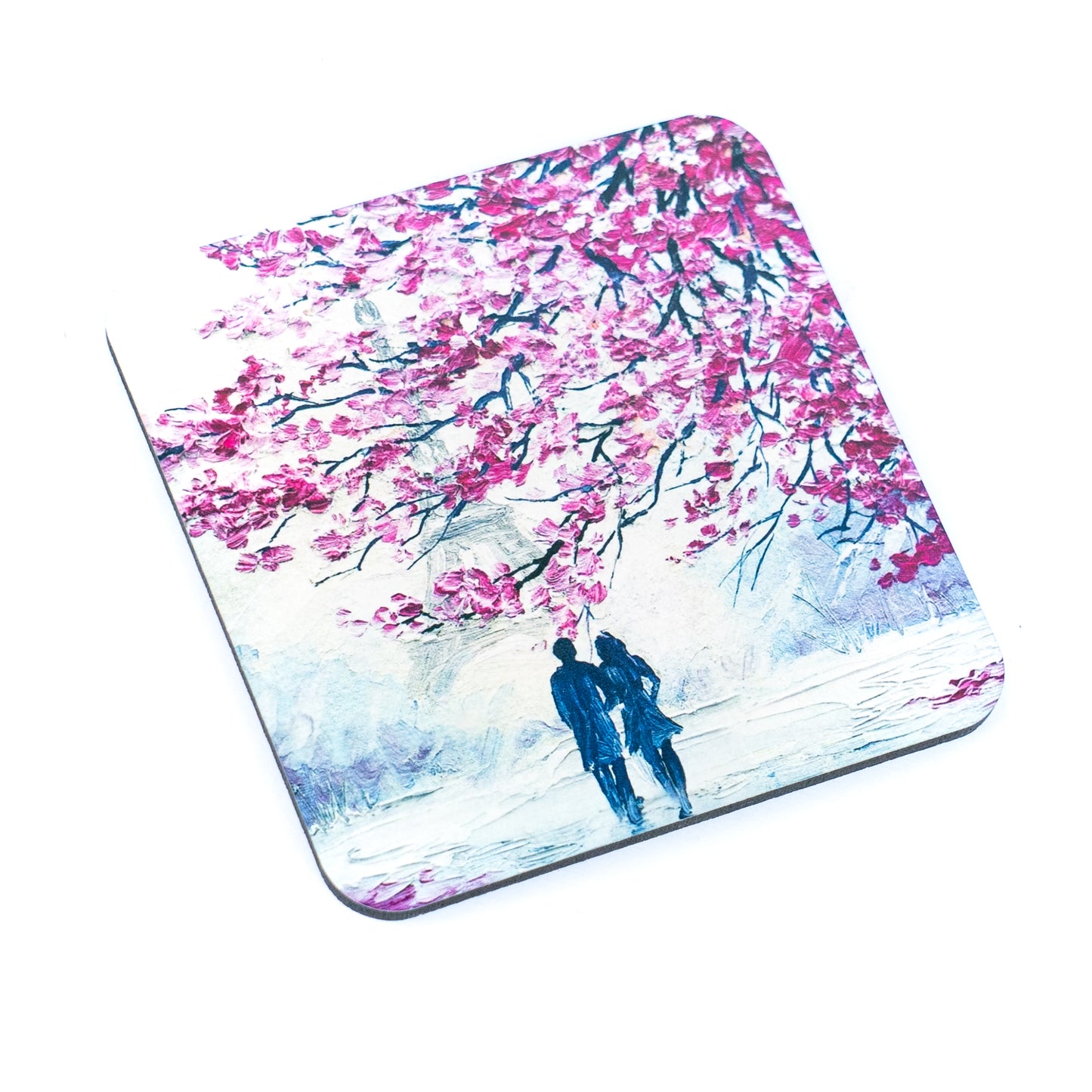 NEW STYLE  Coaster for drinks on Cork Base L-1123 pack of 4