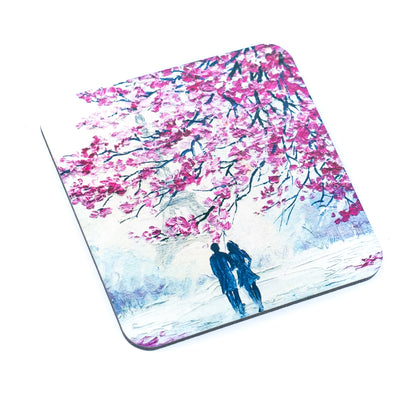 NEW STYLE  Coaster for drinks on Cork Base L-1123 pack of 4