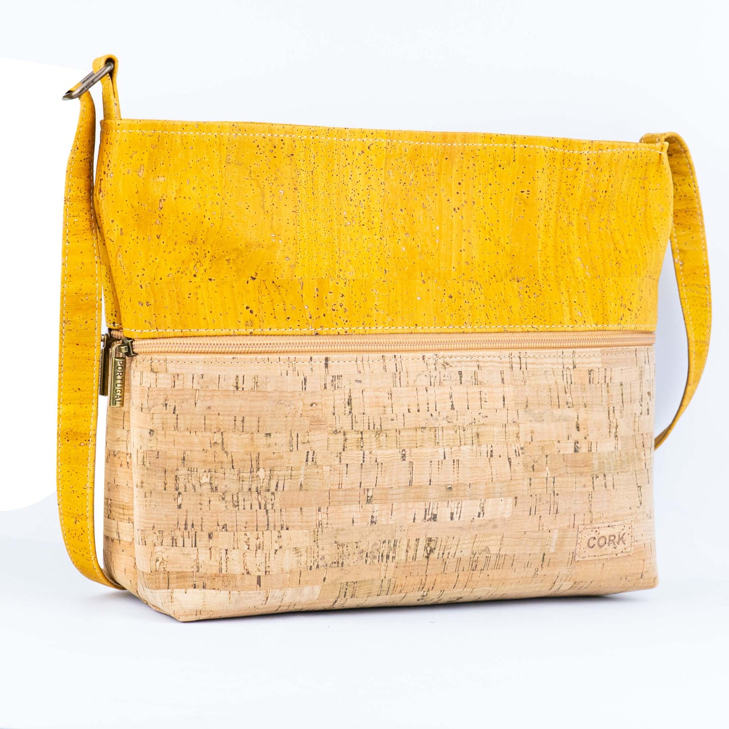 Natural Cork Handbag | Vegan Shoulder Bag BAGP-314