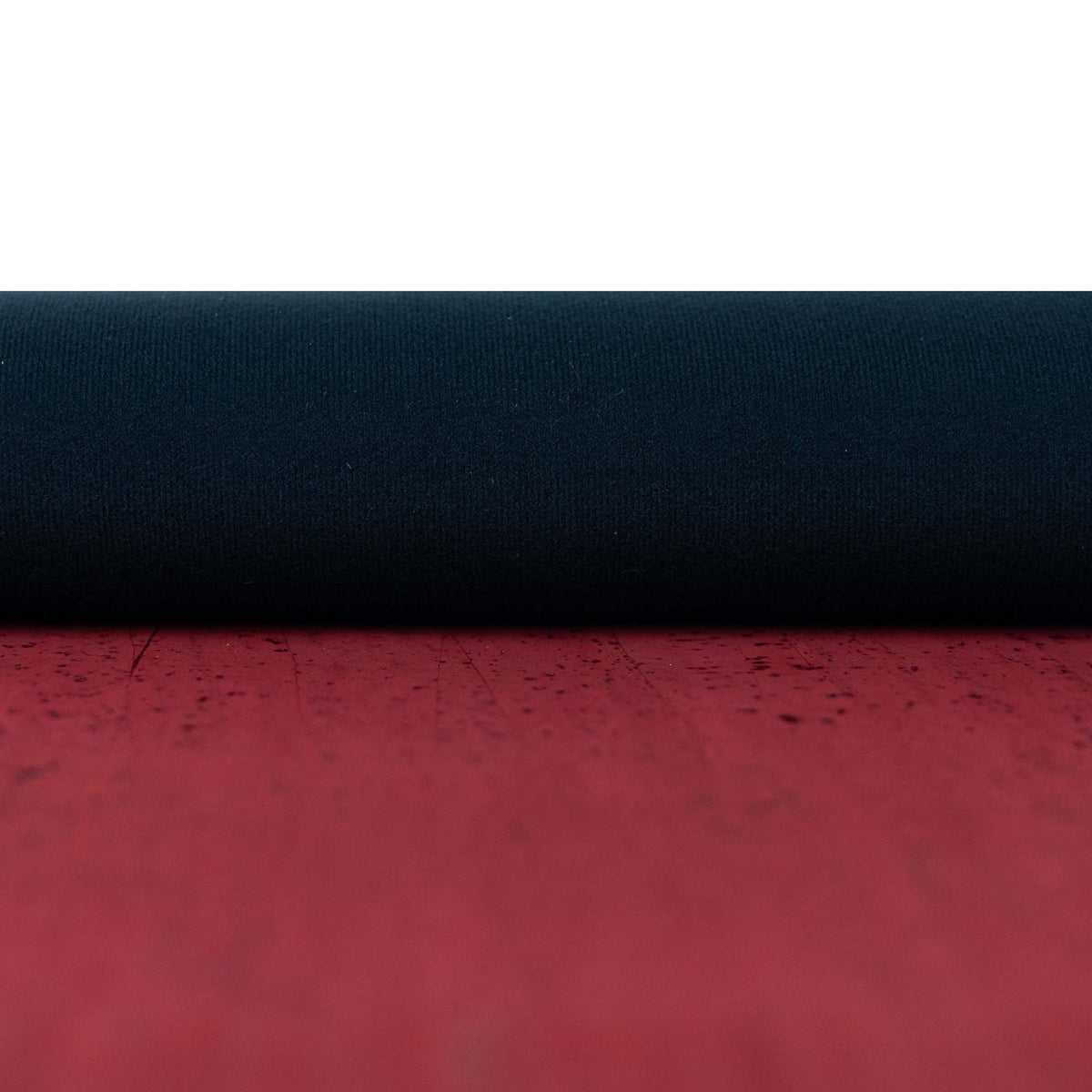 Deep Red Natural Cork Fabric – 2026NEW GENERATION BACKING COF-811