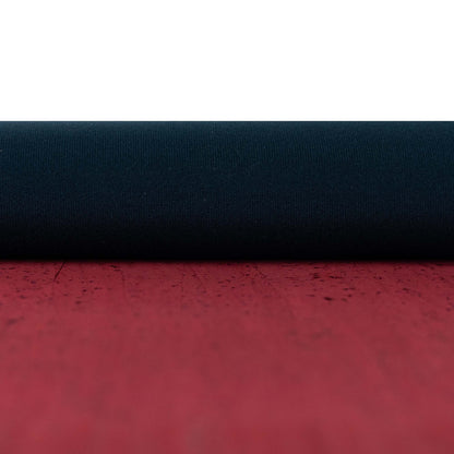 Deep Red Natural Cork Fabric – 2026NEW GENERATION BACKING COF-811