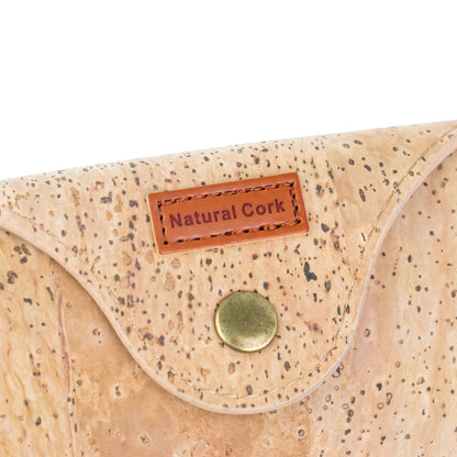 Natural Cork Glasses Case with Snap Closure -Pack L-1195-10 (10 Units)