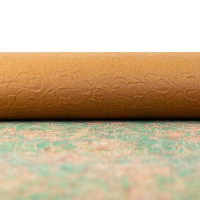 Embossed Butterfly & Floral Cork Fabric COF-639
