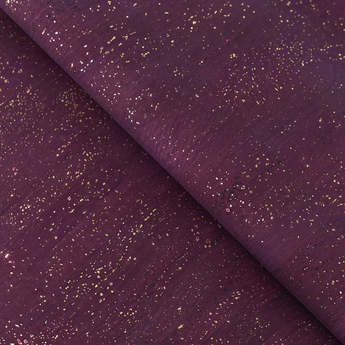 Plum Purple Natural Cork Fabric – 2026NEW GENERATION BACKING COF-810