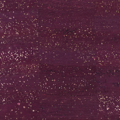 Plum Purple Natural Cork Fabric – 2026NEW GENERATION BACKING COF-810