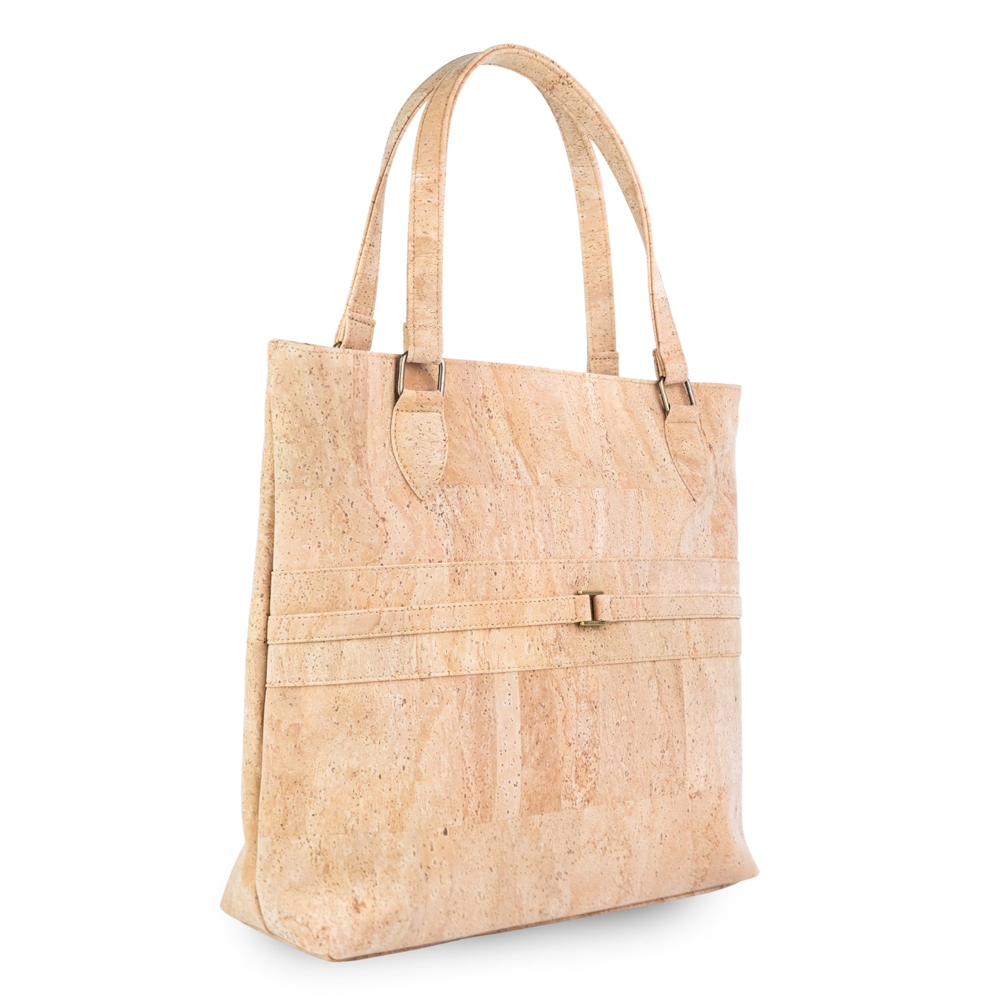 Premium Natural Cork Tall Tote Handbag BAGP-387