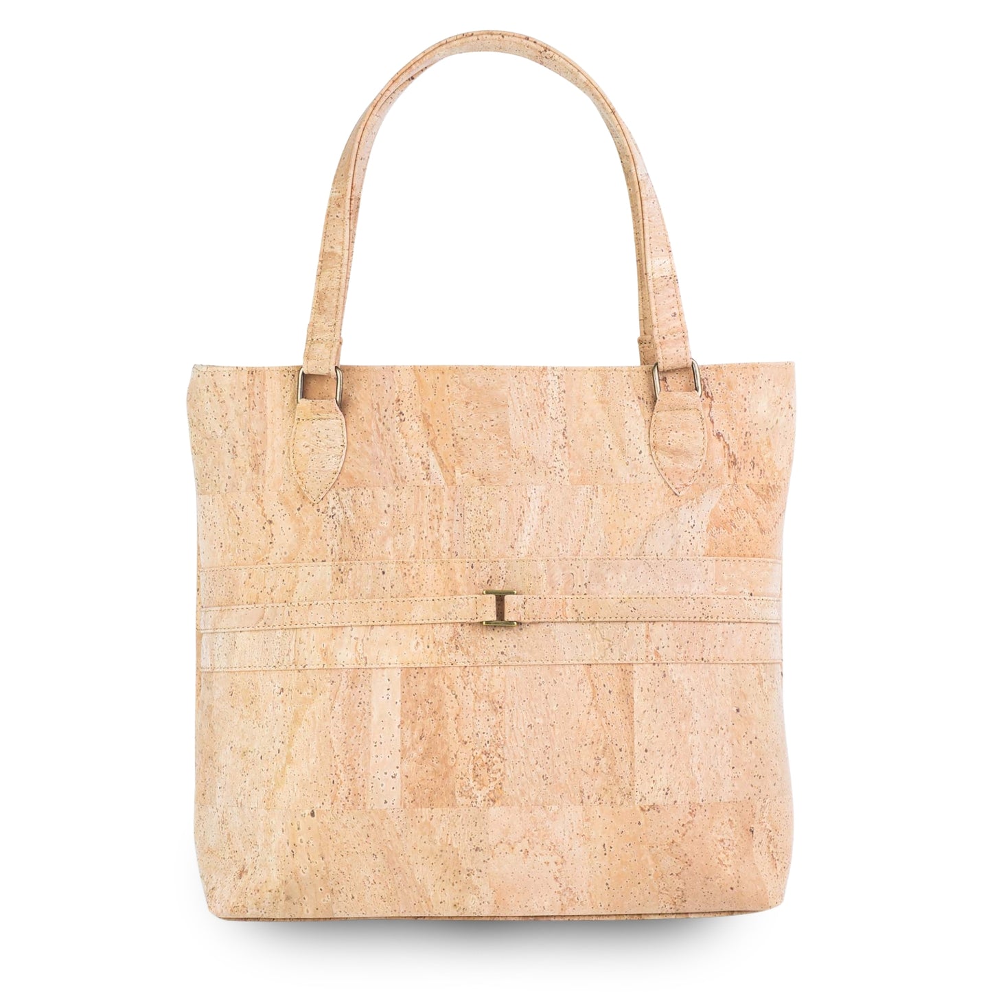 Premium Natural Cork Tall Tote Handbag BAGP-387