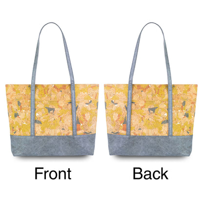 Cork & Washable Paper Tote Bag for Women — Cork Shoulder Bag