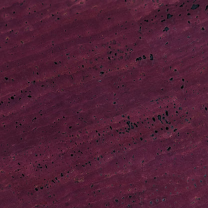 Wine Red Natural Cork Fabric – 2026NEW GENERATION BACKING COF-809