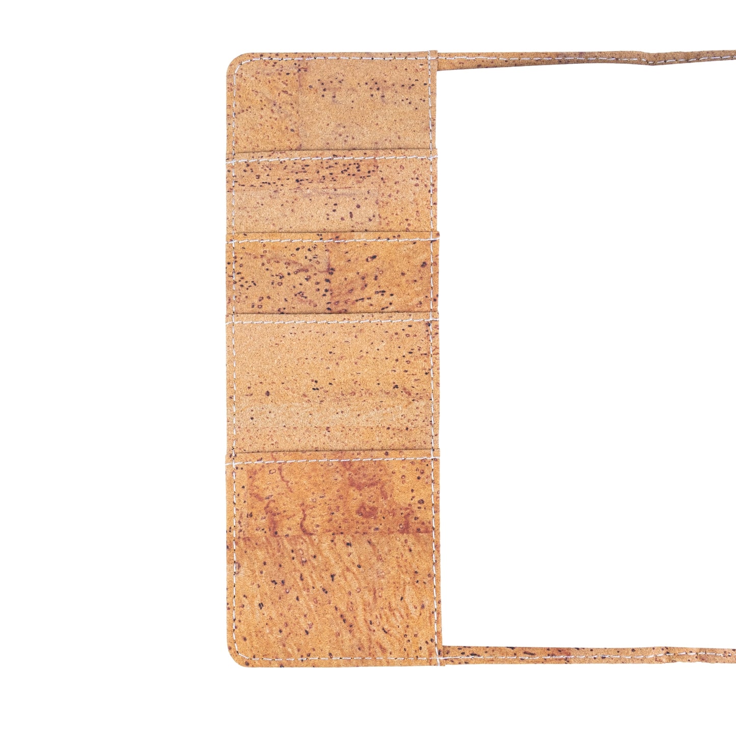 Natural Cork Notebook with Card Slots & Magnetic Closure – Vegan Journal L-1200