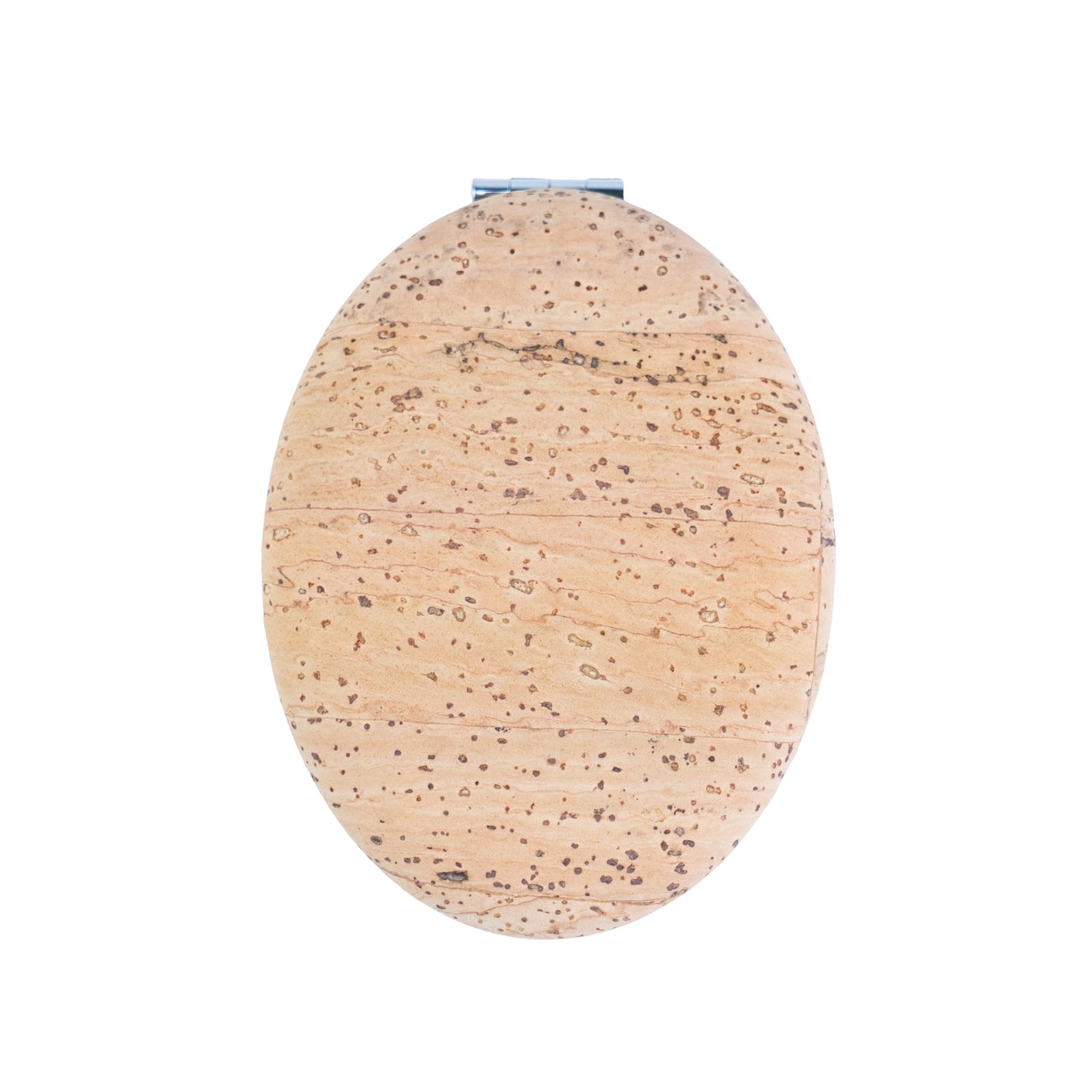 Oval Cork Compact Mirror – Double-Sided (12-Pack) L-1207-12