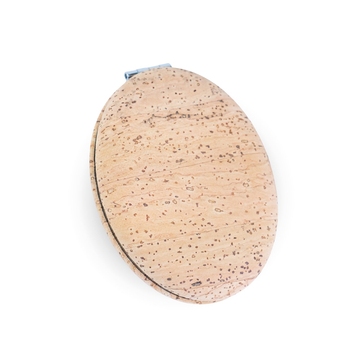 Oval Cork Compact Mirror – Double-Sided (12-Pack) L-1207-12