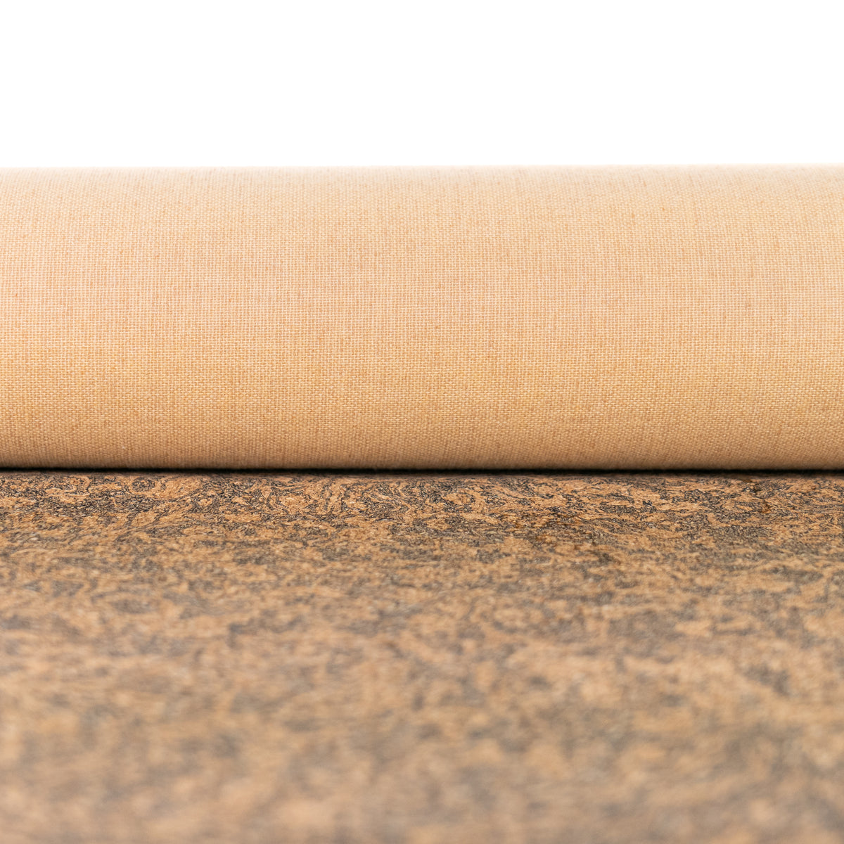 Brown Marble Natural Cork Fabric with PU Backing – COF-806