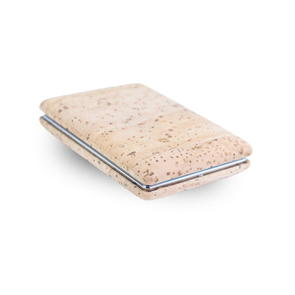 Thick Rectangular Cork Compact Mirror – Double-Sided (12-Pack) L-1213-12