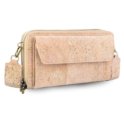 Eco-Chic Natural Cork Women's Phone Purse BAG-2297