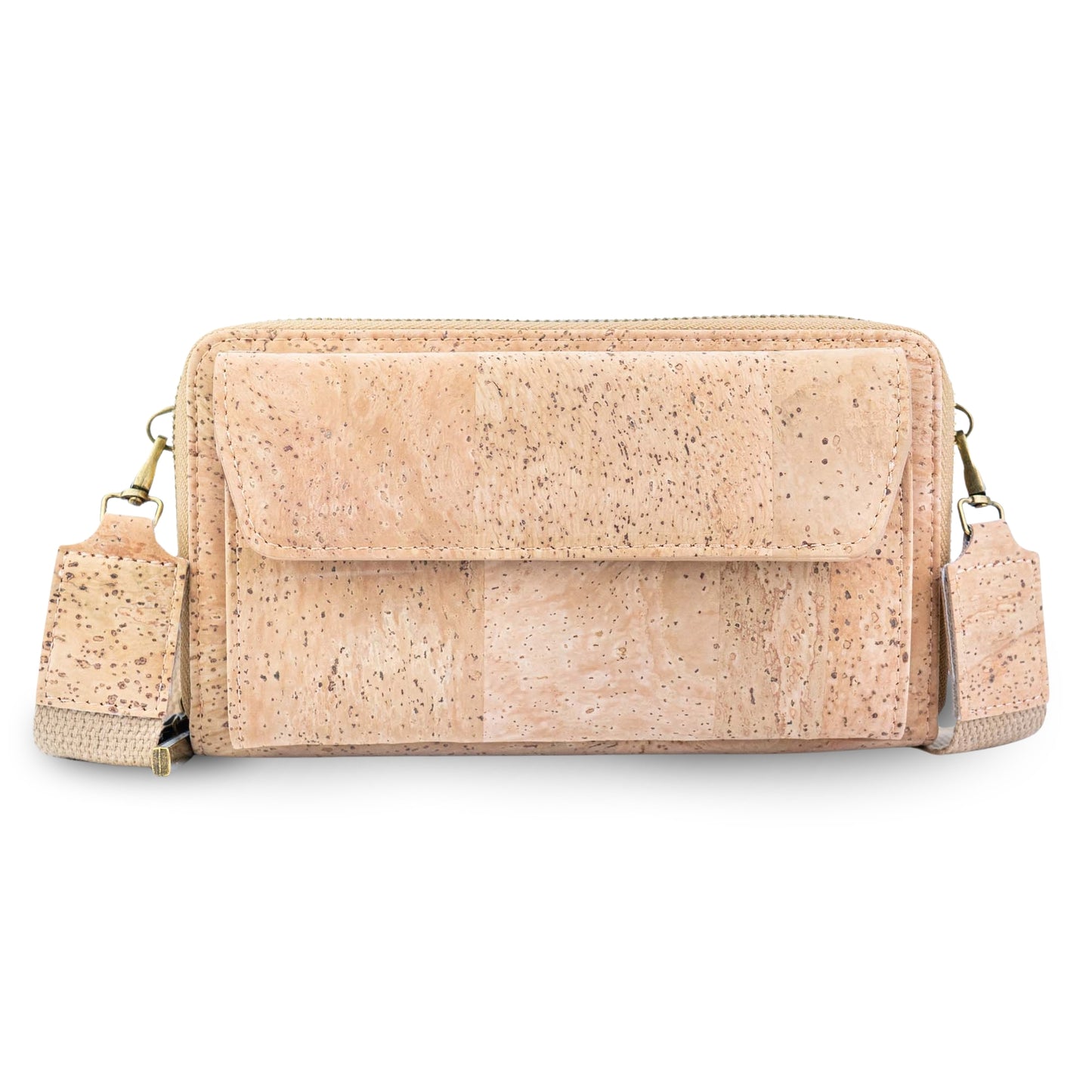 Eco-Chic Natural Cork Women's Phone Purse BAG-2297