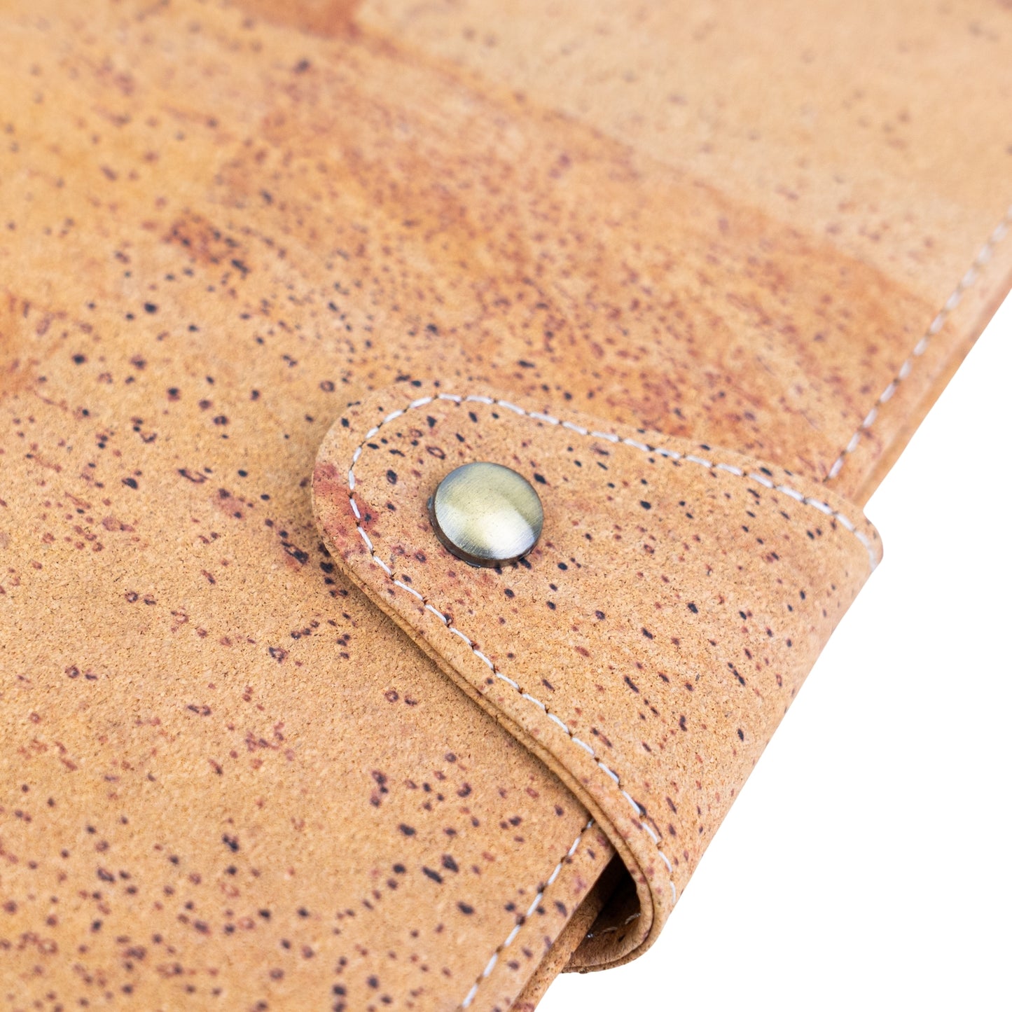 Natural Cork Organizer Notebook with Ring Binder & Card Slots – Vegan Journal L-1201