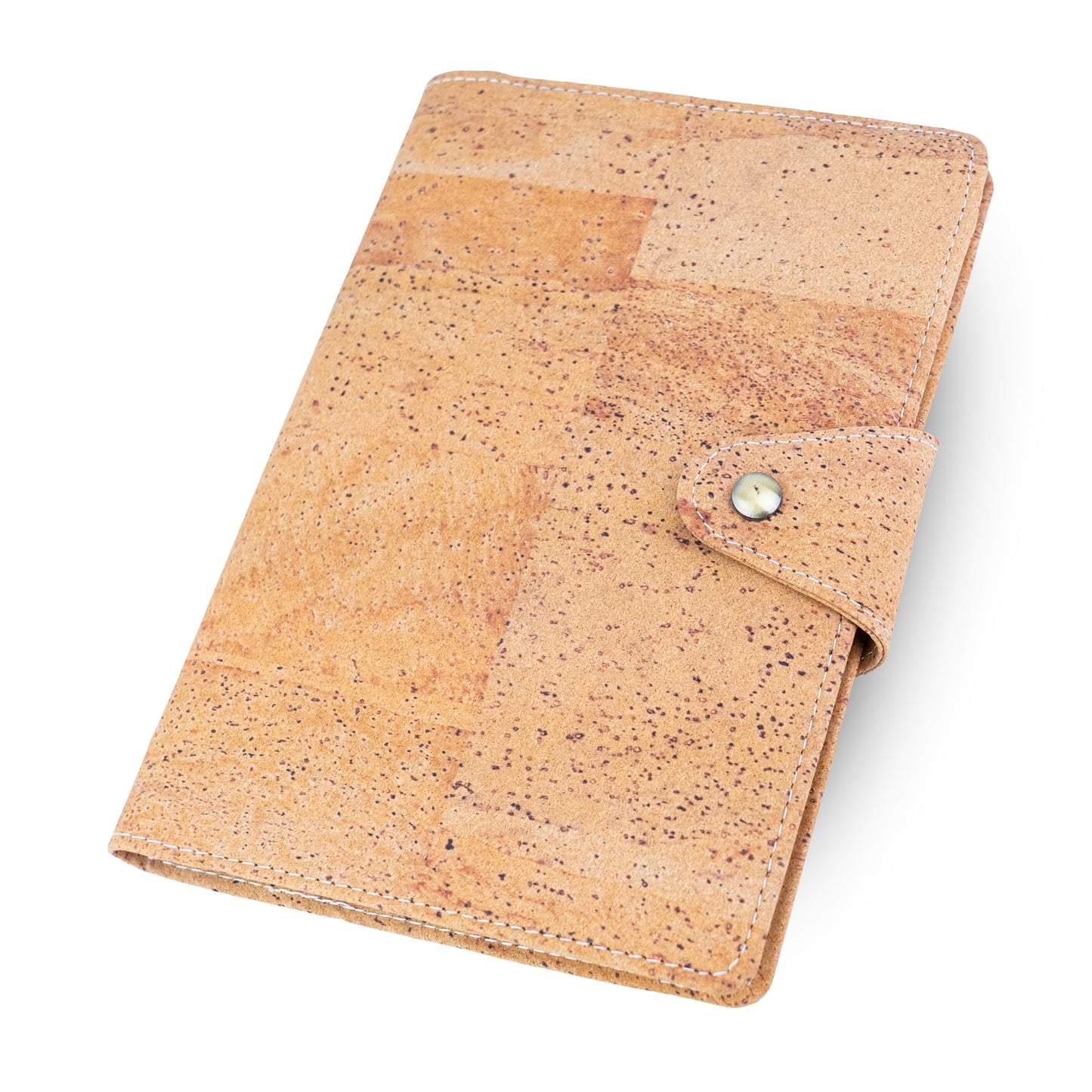 Natural Cork Organizer Notebook with Ring Binder & Card Slots – Vegan Journal L-1201