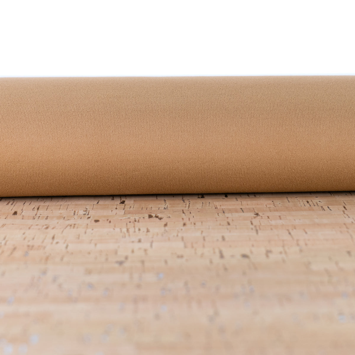 Rustic Natural Cork Fabric with Silver Accents 2026NEW GENERATION BACKING COF-802
