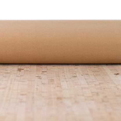 Rustic Natural Cork Fabric with Gold Accents – 2026NEW GENERATIONB ACKING COF-801