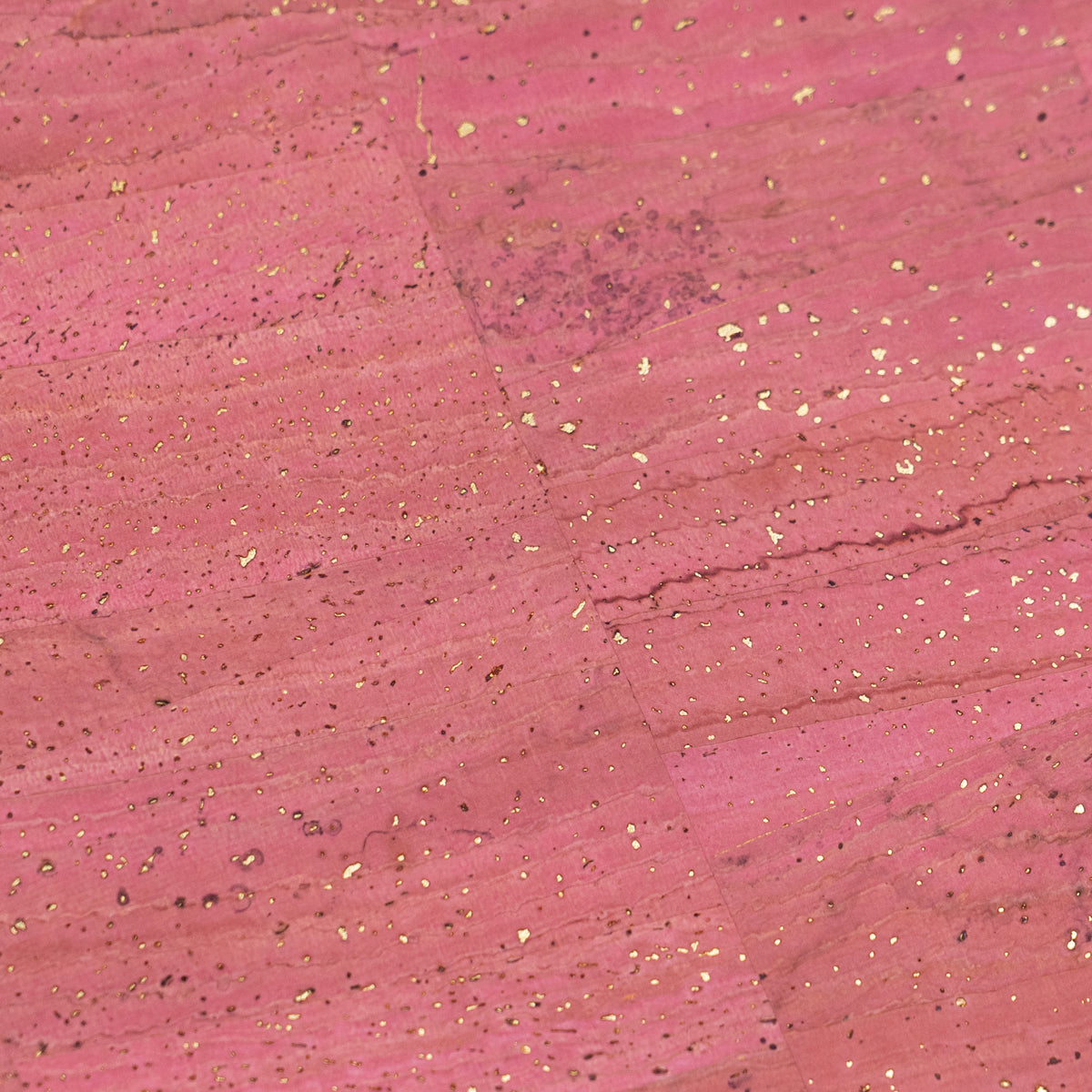 Dusty Rose Natural Cork Fabric with Gold Accents – 2026NEW GENERATION BACKING COF-818