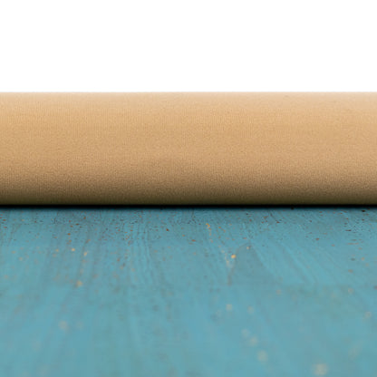 Teal Blue Natural Cork Fabric – 2026NEW GENERATION BACKING COF-814