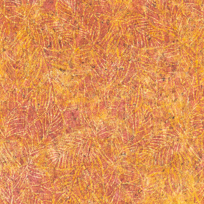 Embossed Leaf Pattern Cork Fabric with Cotton Backing COF-641