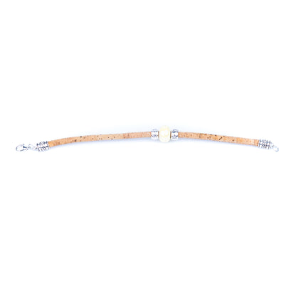 10 units Natural With Colored ceramic beads handmade Women Bracelet BR-009-MIX-10