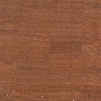 Brown Natural Cork Fabric with Gold Accents – 2026NEW GENERATION BACKING COF-820