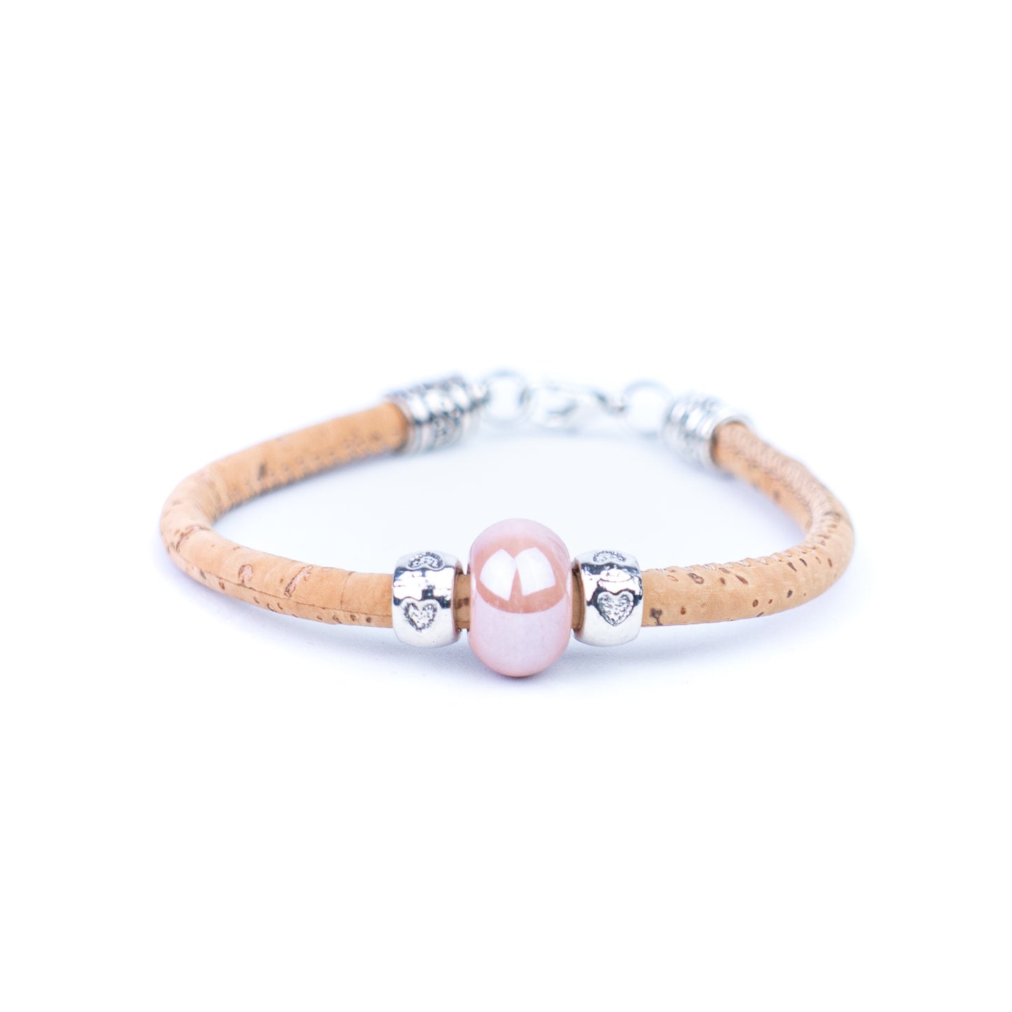 10 units Natural With Colored ceramic beads handmade Women Bracelet BR-009-MIX-10