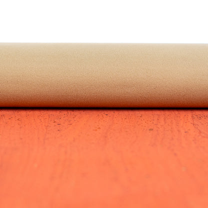 Coral Orange Natural Cork Fabric with Gold Accents – 2026NEW GENERATION BACKING COF-822
