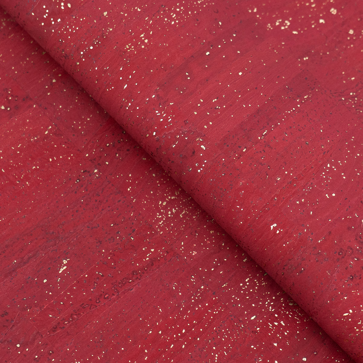 Burgundy Natural Cork Fabric – 2026NEW GENERATION BACKING COF-812